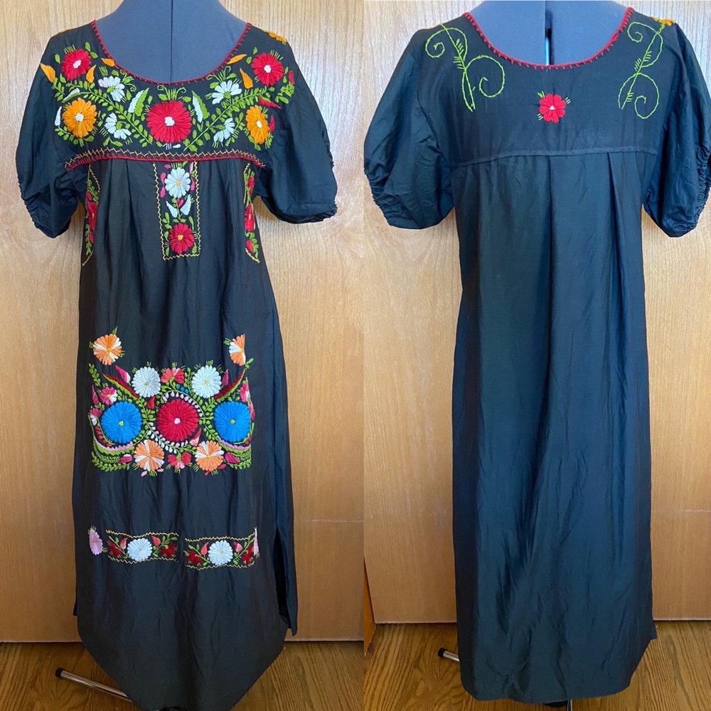 Vintage Handmade Boho Project Dress * Read Description
